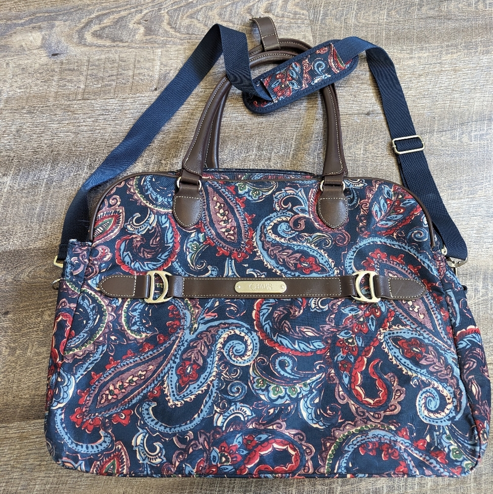 Chaps Richmond Park Mountain Paisley Carry-On Travel Bag